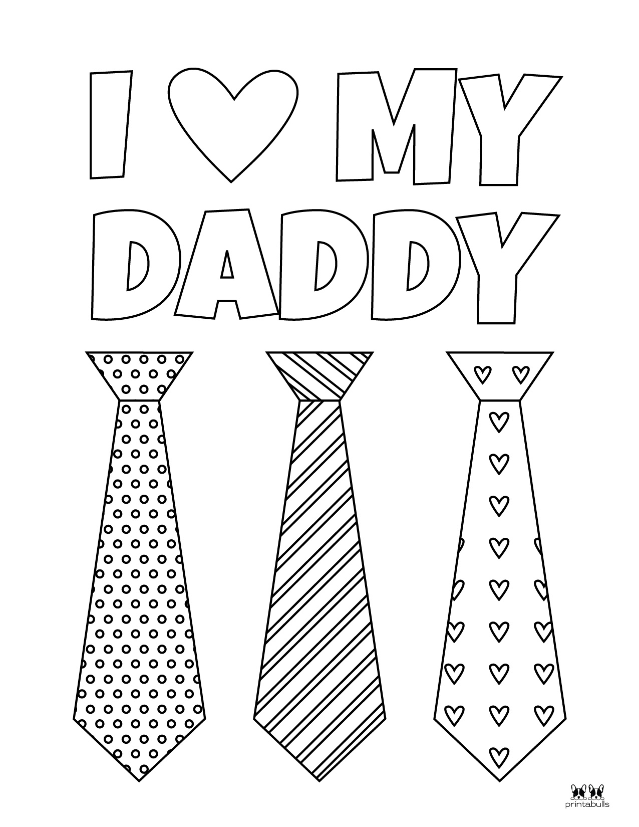 Fathers Day Coloring Pages Free Printable