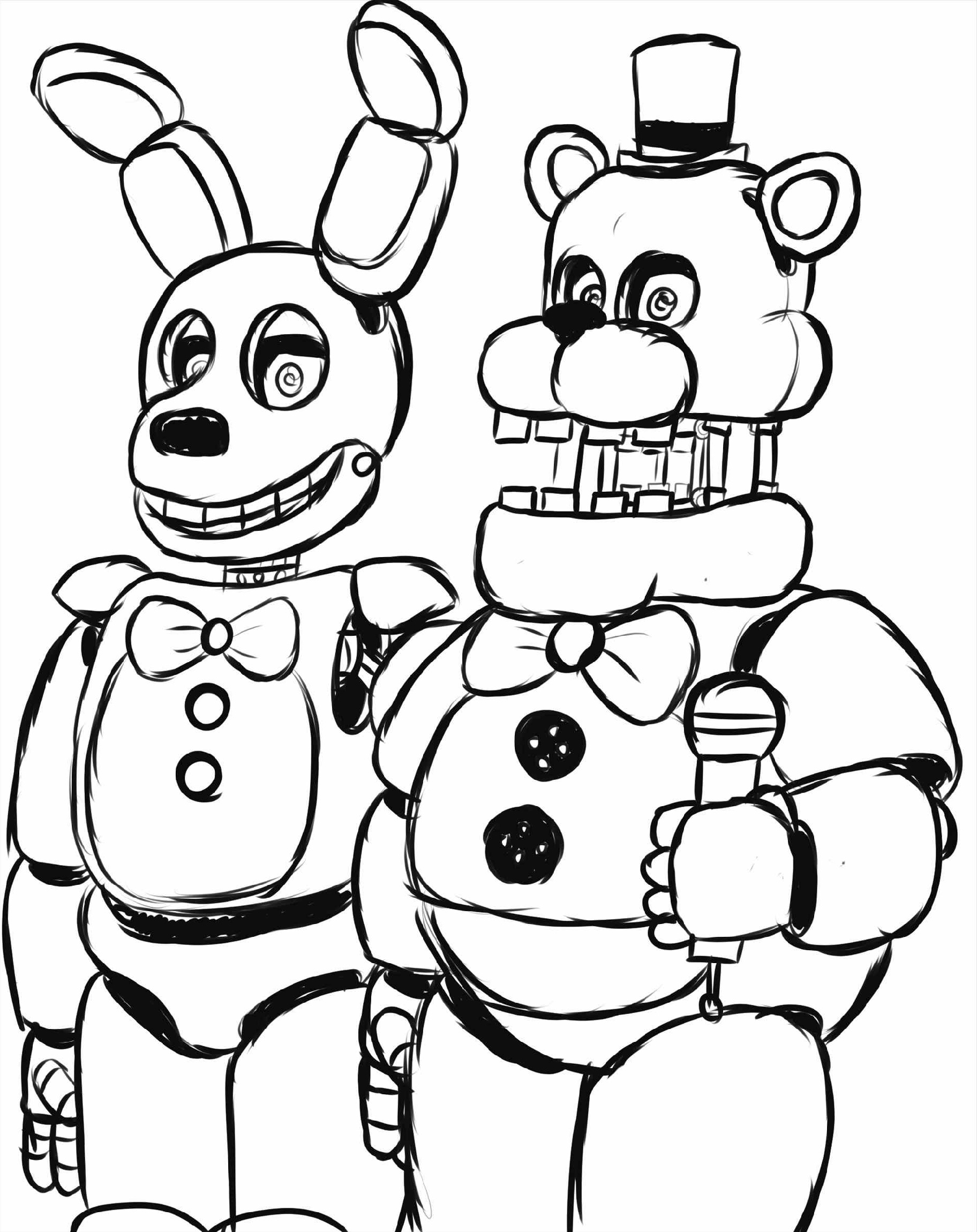 Five Nights At Freddy 39 s Coloring Pages Printable Printable Templates