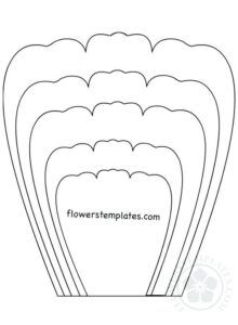 Flower Petals Templates To Cut Out