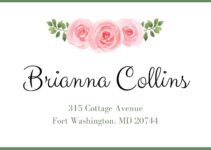 Customizable Free Printable Address Label Templates