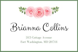 Free And Printable Custom Address Label Templates Canva