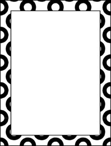 Free Beautiful Borders And Frames For Projects Black And White
