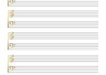 Free Printable Blank Sheet Music For Piano
