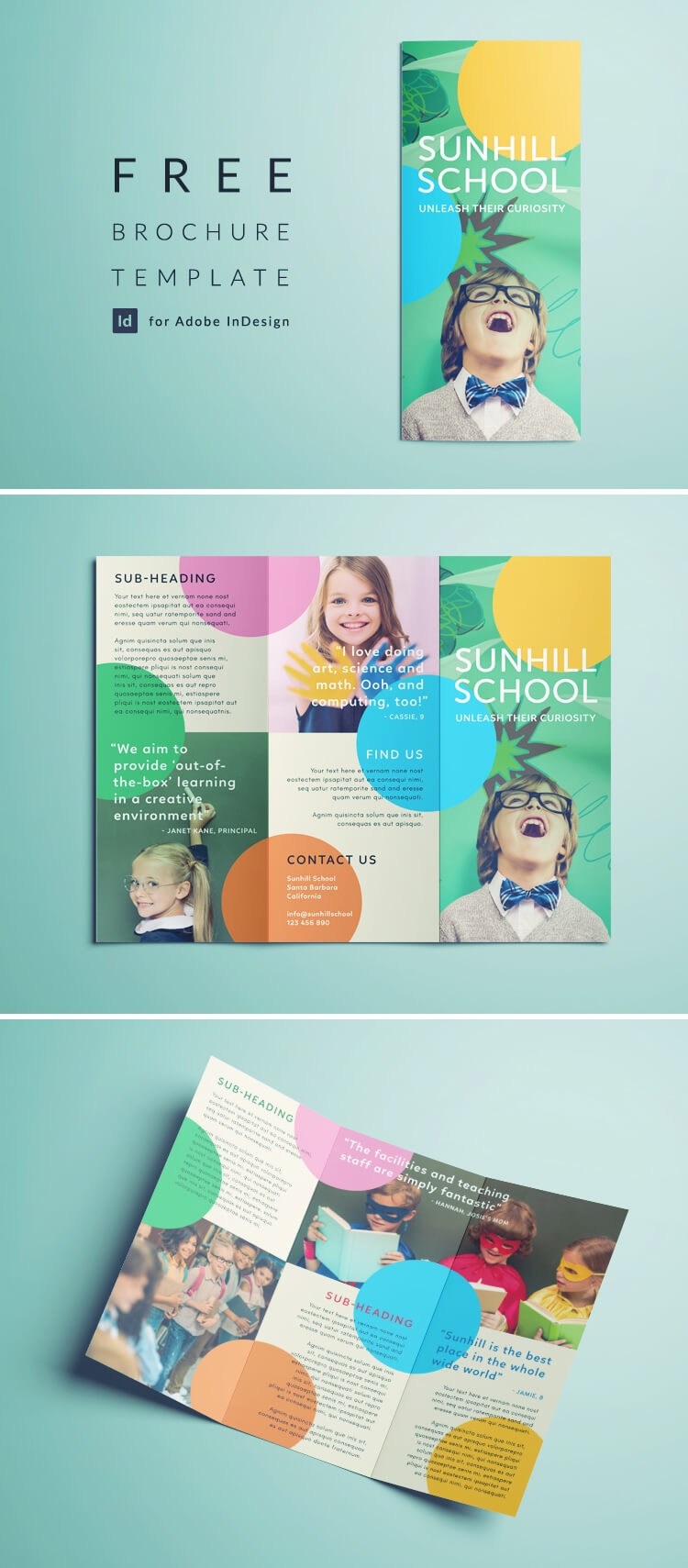 Free Brochure Templates For Students FREE PRINTABLE TEMPLATES