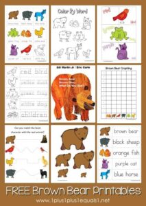 FREE Brown Bear Brown Bear Educational Pack