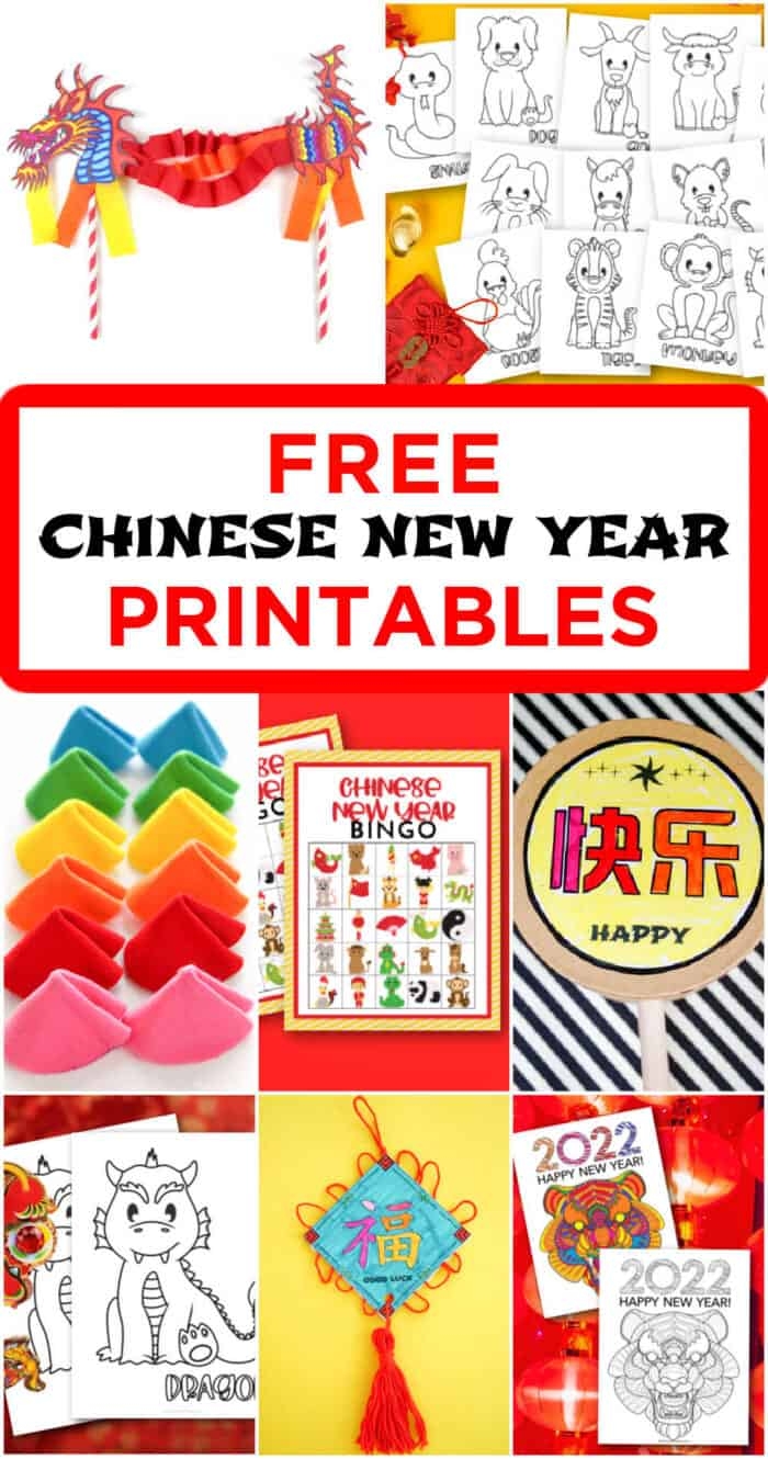 Free Chinese New Year Printables Made With HAPPY