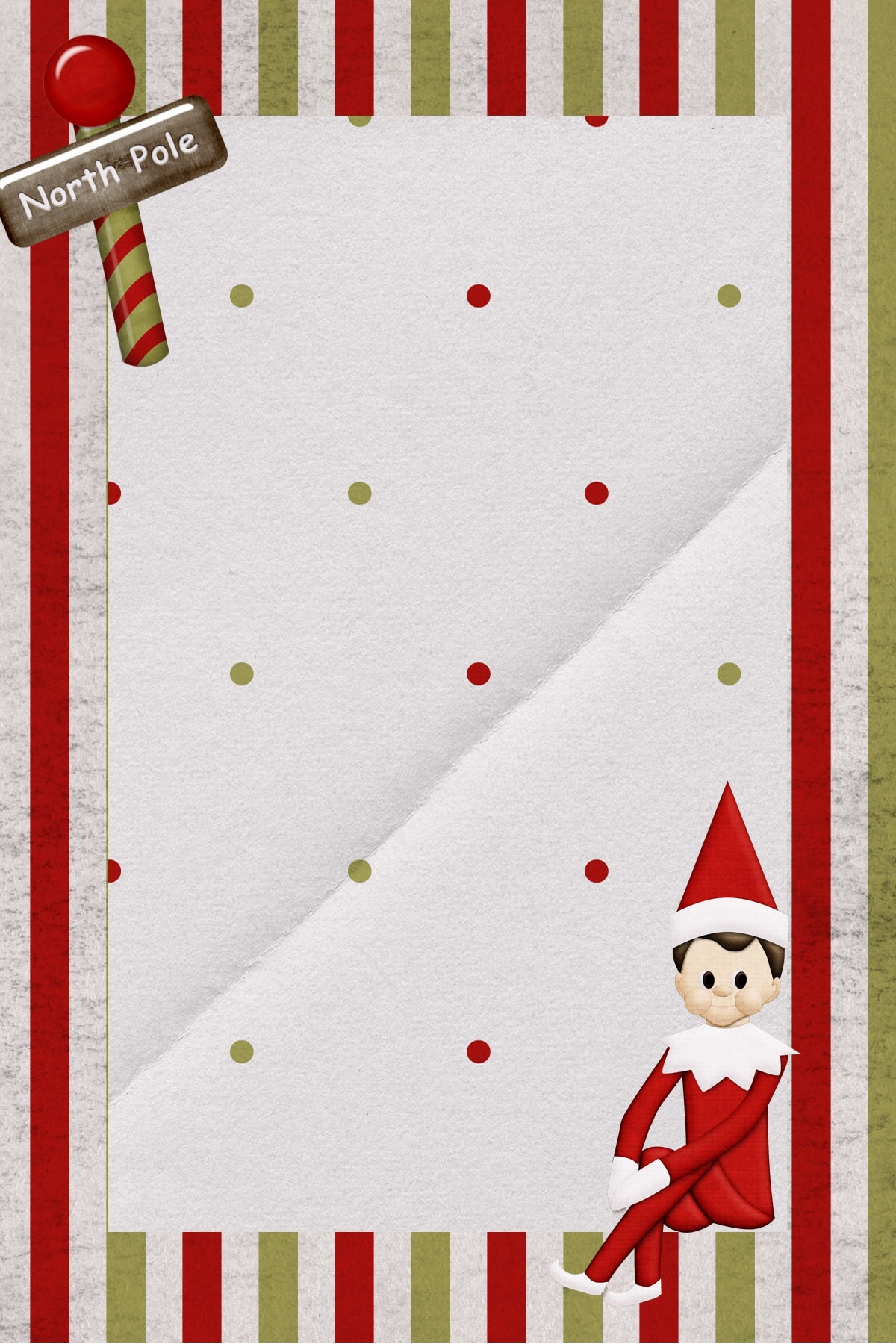 Free Christmas Border Customize Online Personal Commercial Use 