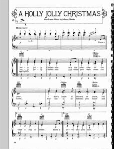 Free Christmas Sheet Music Printable