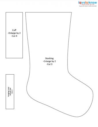 Free Christmas Stocking Patterns LoveToKnow