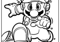 Free Printable Mario Brothers Coloring Pages