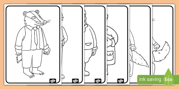 FREE Colouring Pages To Support Teaching On Fantastic Mr Fox