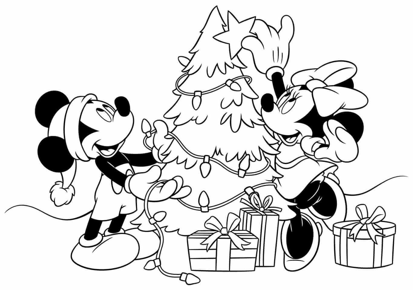 Free Disney Holiday Coloring Pages At Tarvioletblog Blog
