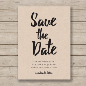 Free Downloadable Save The Date Templates