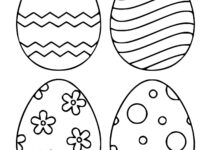 Free Easter Egg Printable Coloring Pages