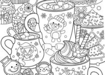 Free Printable Christmas Coloring Pages Adults