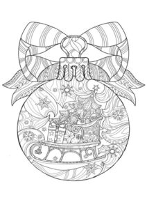 Free Easy To Print Adult Christmas Coloring Pages Tulamama