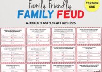 Free Printable Family Feud Questions And Answers