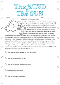 Free Free Printable 4th Grade Reading Comprehension Worksheet Download