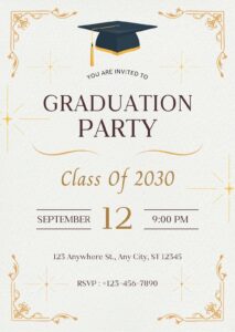 Free Free Printable Graduation Invitation Inserts Download Free Free