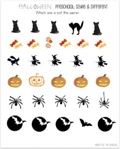 Free Halloween Printables For Preschoolers Printable Worksheets