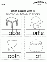 Free Kindergarten Language Arts Worksheets Free Printable Worksheet
