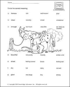 Free Language Arts Worksheets 6th Grade Language Worksheets