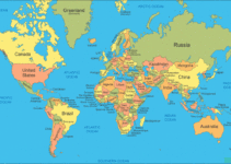 Free Printable World Map With Countries