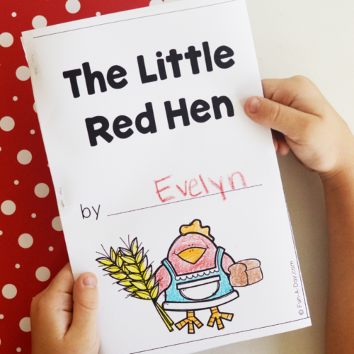 Free Little Red Hen Printable Book Fun A Day 