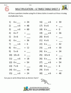 Free Math Worksheets For 7Th Graders Printable You Can Download Free 50