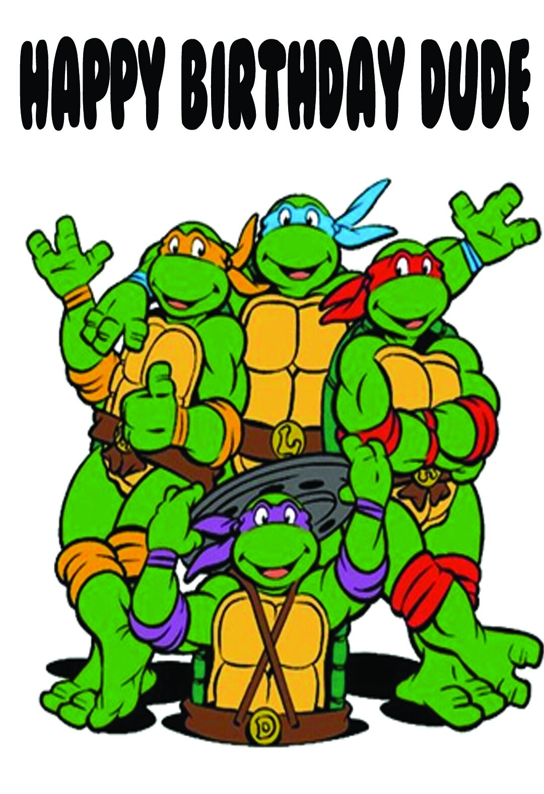 Free Ninja Turtle Birthday Printables Free Printable Templates