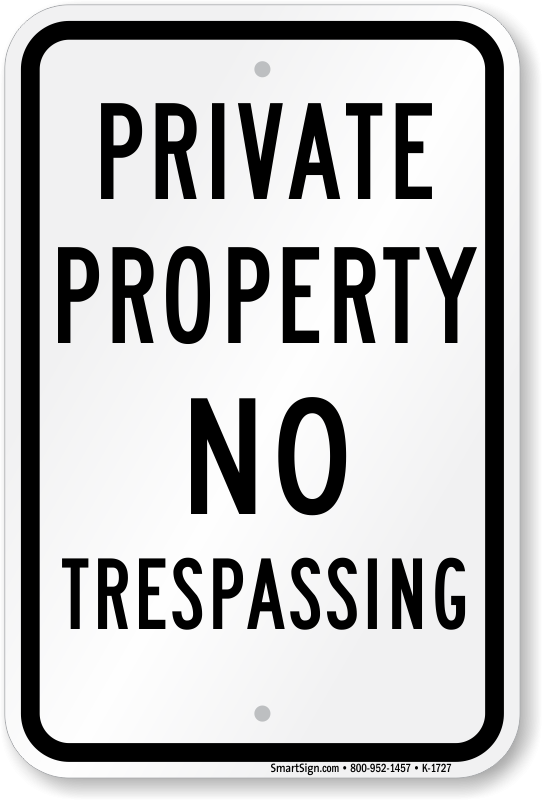 Free No Trespassing Signs Download And Print