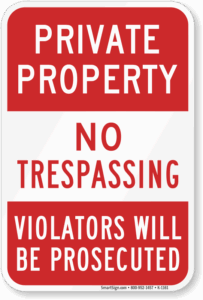 Free No Trespassing Signs Download And Print