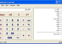 Free Online Calculator With Printable Tape