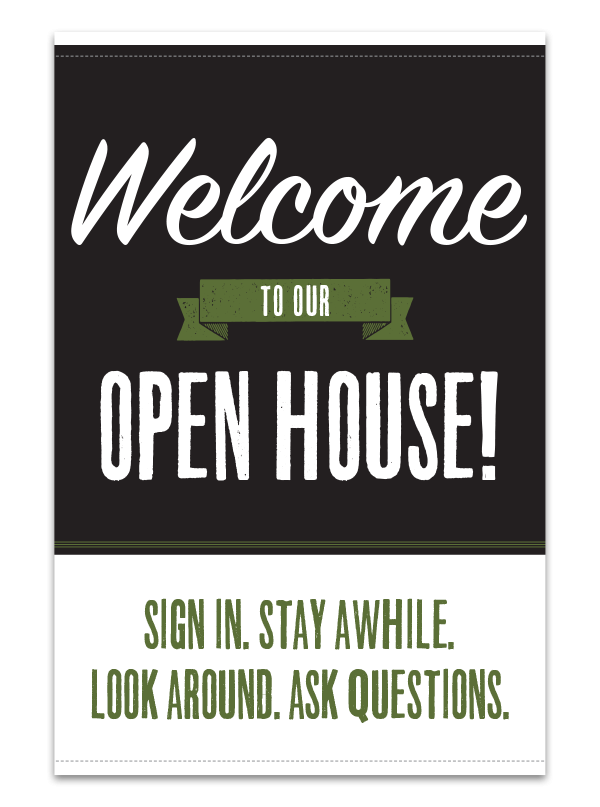Free Open House Kit