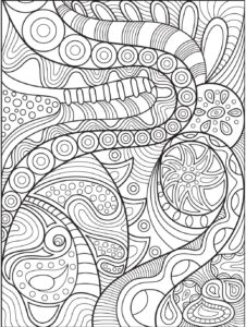 Free Printable Abstract Coloring Pages For Adults