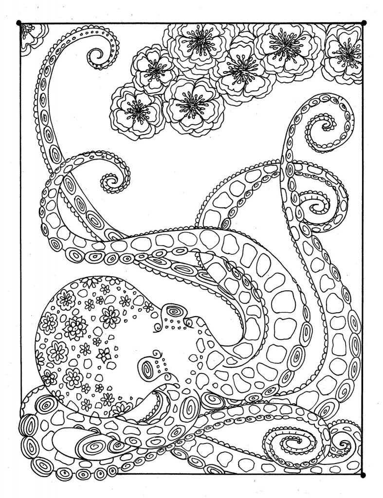 Free Abstract Coloring Pages For Adults Printable