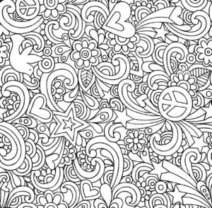 Free Printable Abstract Coloring Pages For Adults