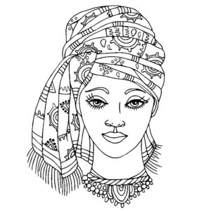 Free Printable African American Coloring Sheets