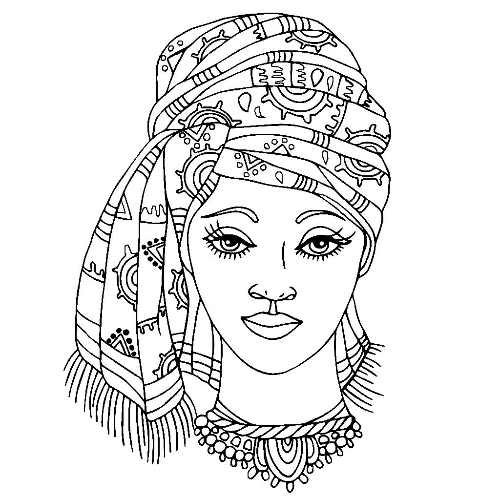 Free Printable African American Coloring Sheets