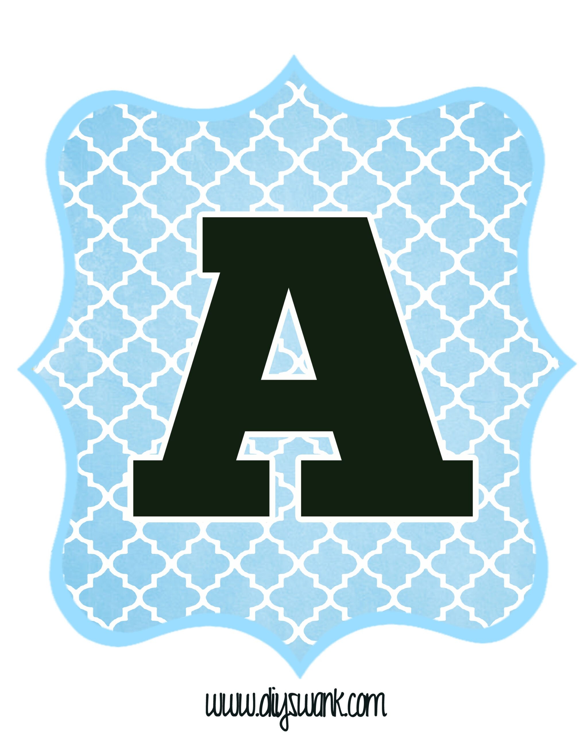 Free Printable Alphabet Letters For Banners