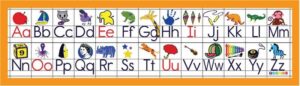Free Printable Alphabet Strip For Desk Printable Templates