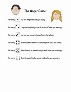 Free Printable Anger Management Worksheets For Youth Printable Worksheets