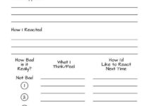 Free Printable Anxiety Worksheets For Adults