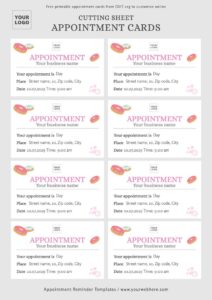 Free Printable Appointment Card Templates