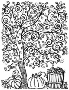 Free Printable Autumn Coloring Pages For Adults Boringpop