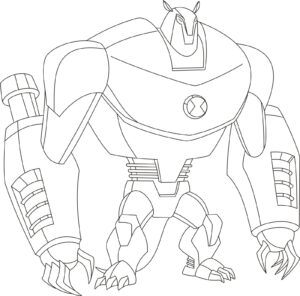 Free Printable Ben 10 Coloring Pages For Kids