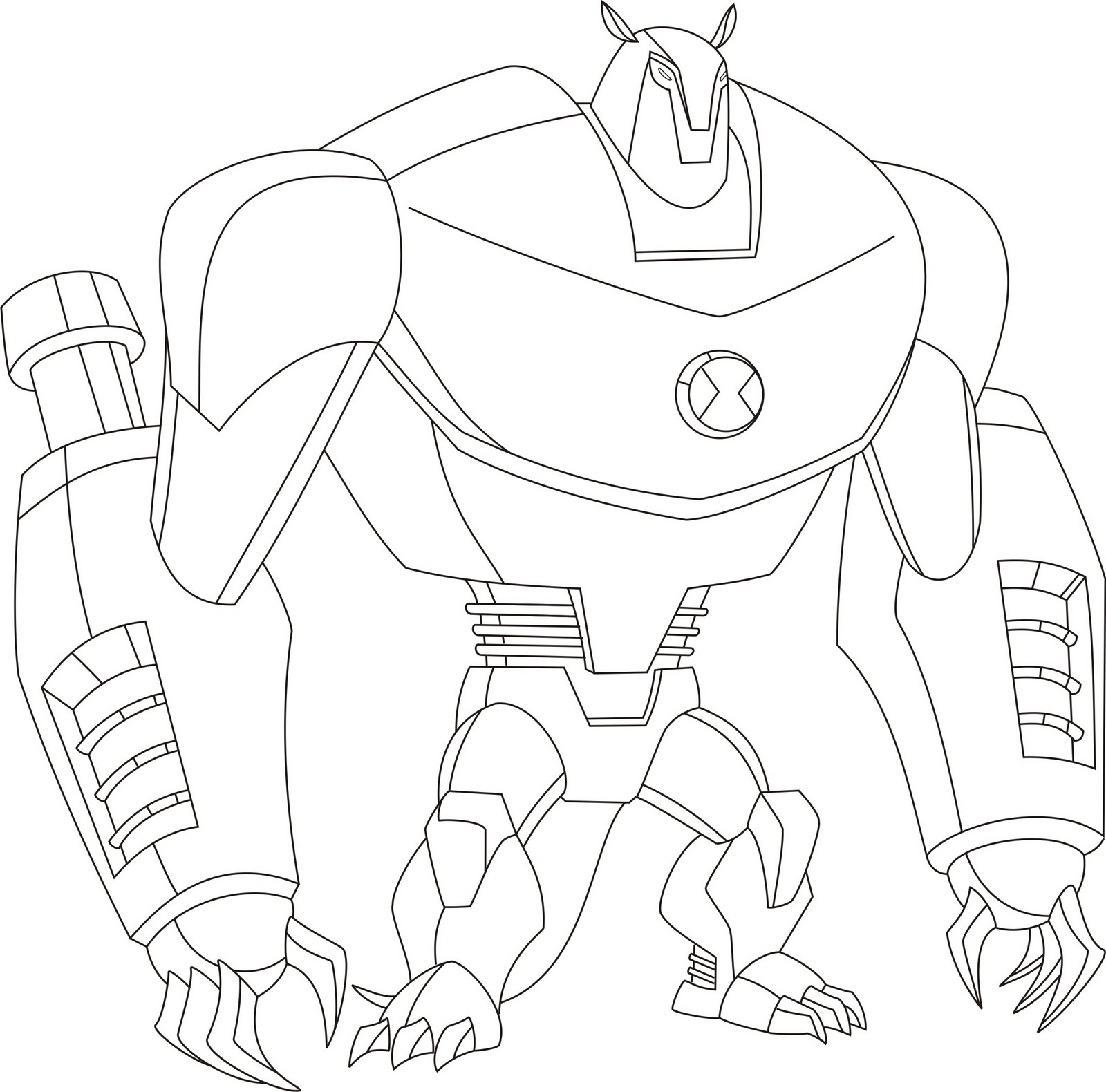 Free Printable Ben 10 Coloring Pages For Kids