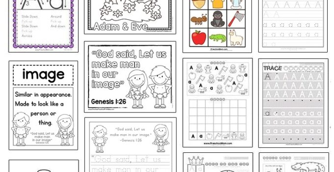 Free Printable Bible Activities For Preschoolers