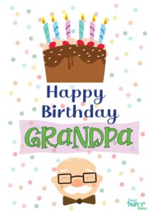 Free Printable Birthday Cards For Grandpa