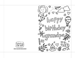 Free Printable Birthday Cards For Grandpa